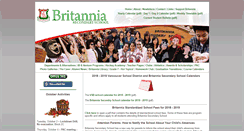 Desktop Screenshot of britannia.vsb.bc.ca