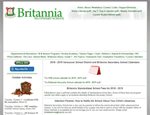 Tablet Screenshot of britannia.vsb.bc.ca