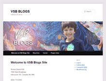 Tablet Screenshot of blogs.vsb.bc.ca