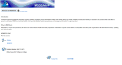 Desktop Screenshot of msdsfetch.vsb.bc.ca