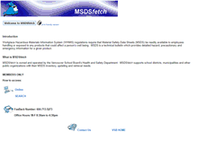 Tablet Screenshot of msdsfetch.vsb.bc.ca